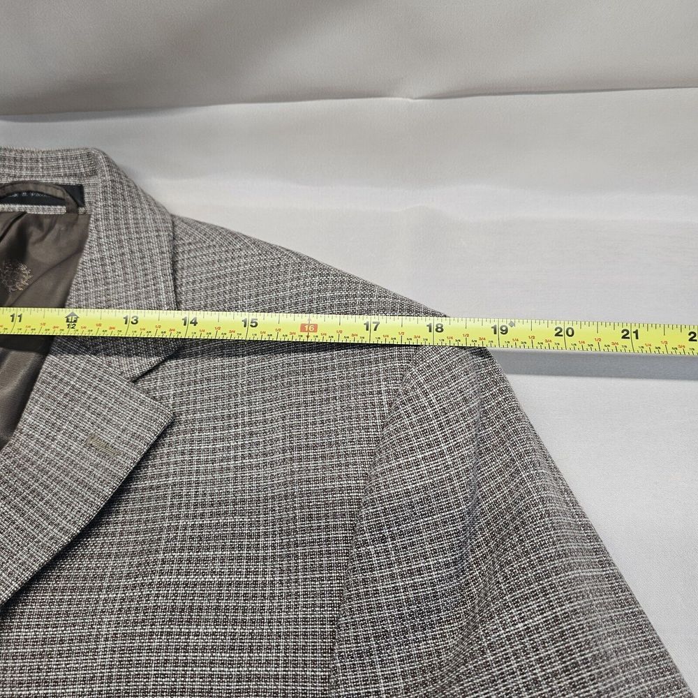 lauren ralph‎ lauren black label Houndstooth Blazer Mens 42L - Picture 11 of 14